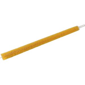 Brumag Radiatorborstel - flexibel - extra lang - 92 cm - kunststof - geel - schoonmaakborstel