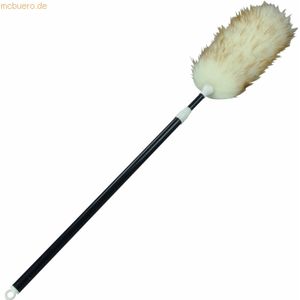 Buemag - Plumeau - Zwart - Kunststof - Uitschuifbaar 76-118 cm