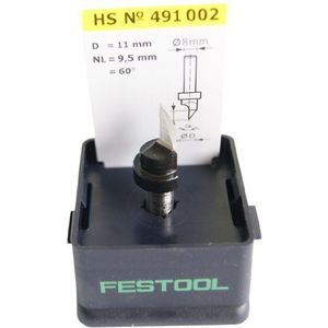 Festool Schriftenfräser HS Schaft 8 mm HS S8 D11/60° - 491002