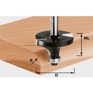 Festool 491009 Afrondfrees - 8mm