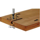 T-Nutfräser hw S8 D10,5/NL13 – 491035 - Festool