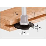 Festool - Sleuffrees - Hardmetalen Punt - Voor Groeven en Parket