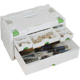 Festool - SYS 3-SORT/4 - Gereedschapskoffer - 395 X 295 X 210 Mm