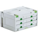 Festool - SYS 3-SORT/6 Sortainer - Gereedschapskoffer - 395 X 295 X 210 Mm