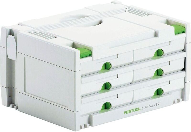 Festool - SYS 3-SORT/6 Sortainer - Gereedschapskoffer - 395 X 295 X 210 Mm