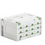 Festool - SYS 3-SORT/12 - Gereedschapskoffer - Met Kleine Lades - 12 Schuiflades