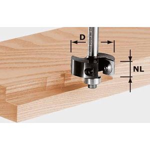 Festool - HW S8 D38/12 - Keermes-groeffrees - Blister-verpakking