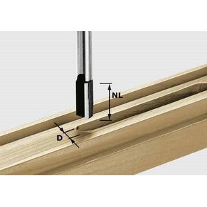 Festool Accessoires HW S12 D24/45 Groeffrees | 491095