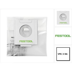 Festool ENS-CT 26 AC/5 Plasticfolie wegwerpstofzak 496216