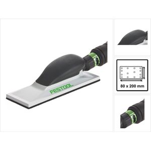 Festool - Schuurblok HSK-A - Ergonomische Handgreep - Geschikt voor Schuurmateriaal