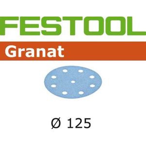 Festool Schuurschijf STF D125/8 P500 Granat VE=100 - 497178