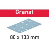 Schleifmittel Granat 80x133 P240 GR/100 - 497124 - Festool