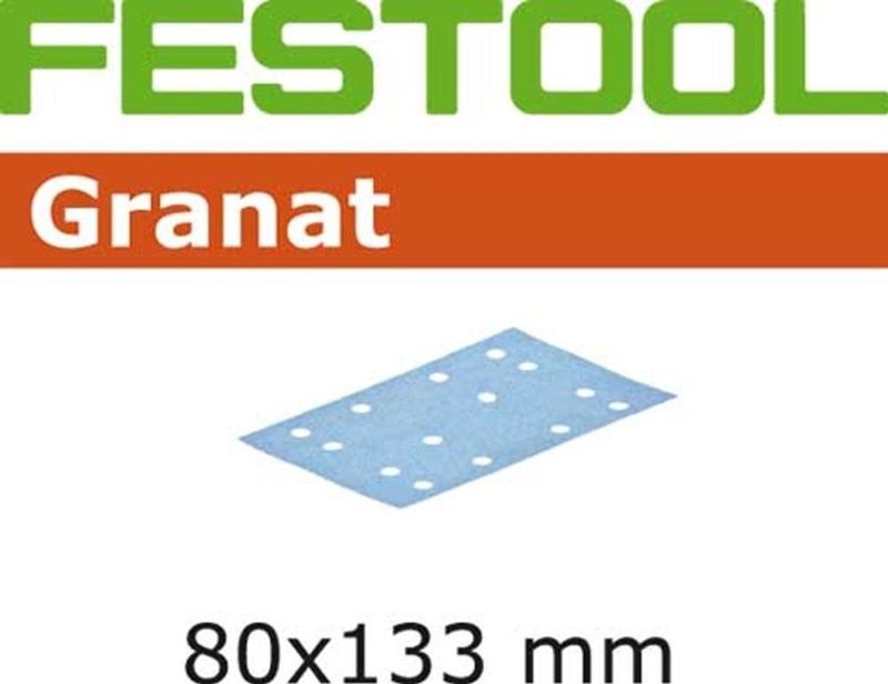 Stickfix  80mm [10x] Festool-4 k180 497130 gra