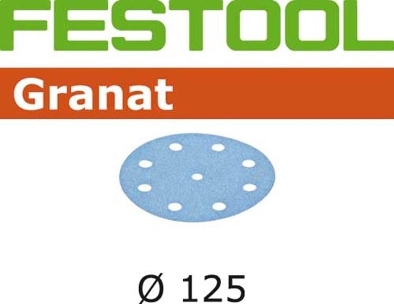 Festool - STF Granat Schuurschijf - P180 - 125mm - 10 Stuks