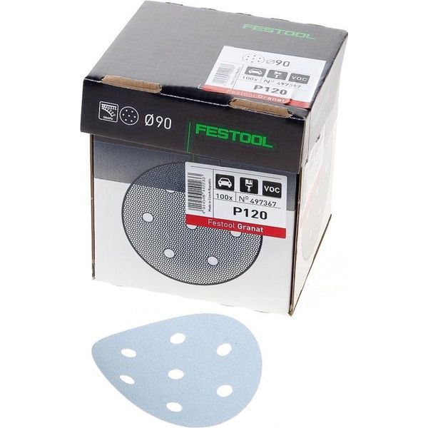 Disco de lijar Granat STF D225/48 P60 GR/25 Festool