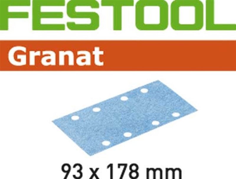 Festool 498936 Schuurstroken - 93 X 178 - P120 - 100 Stuks