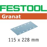 Schleifmittel Granat 115x228 P80 GR/50 - 498946 - Festool
