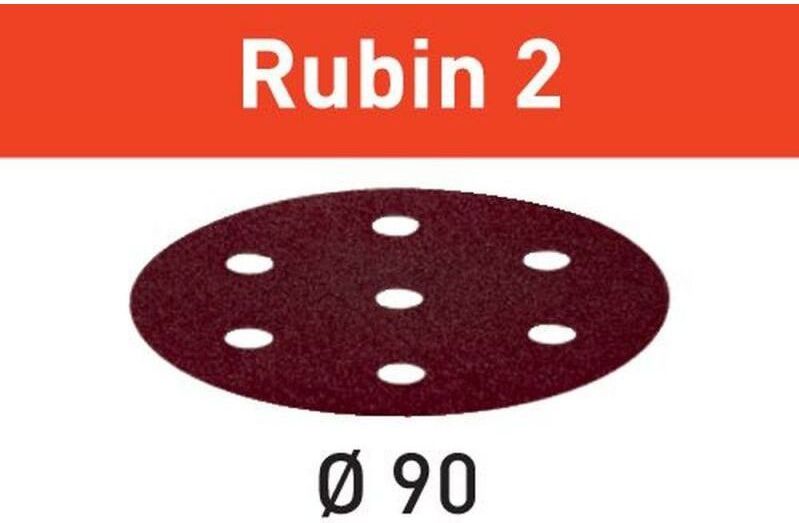 Festool - STF D90/6 P220 - Schuurschijf - 90mm - P220 - Hout (50st)