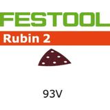 Schleifblatt stf V93/6 P100 RU2/50 Rubin 2 – 499164 - Festool