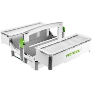 Festool - SYS-SB - Gereedschapskoffer - 396 X 296 X 167 Mm - Met Bovenvakken