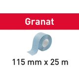 Festool 115x25m P150 GRANAT Schuurrol - 25 X 115 X P150