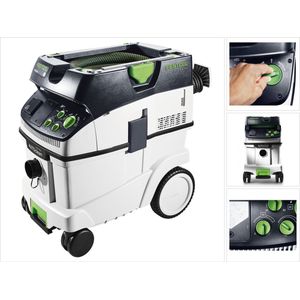 Festool CTM 36 E AC - Mobiele Bouwstofzuiger - 36 L - Geïntegreerd Vlakfilter