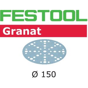 Festool - STF D150/48 P100 Granat Schuurschijf - 100 Stuks - Voor VOC-lakken