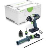 Festool TPC 18/4 I-Basic QUADRIVE Accu Klop-/Schroefboormachine 18V Basic Body In Systainer