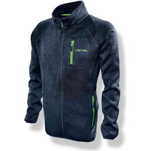 Festool - 204010 - Sweatjack - Blauw Gemêleerd - 100% Polyester Fleece