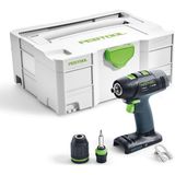 Festool T 18+3-Basic Accu Schroefboormachine 18V Basic Body In Systainer - 576448