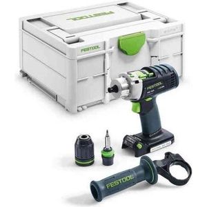 Festool PDC 18/4 Li BASIC accu-klopboormachine QUADRIVE | zonder accu's en lader 576466