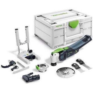 Festool VECTURO OSC 18 E-Basic-Set 18V Li-Ion accu oscillerende multitool body in systainer - koolborstelloos