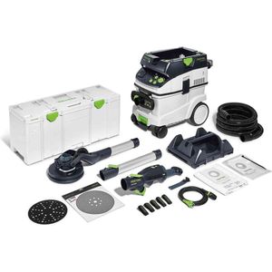 Festool LHS 2 225/CTM 36-Set Wandschuurmachine Set Incl. Bouwstofzuiger Incl. Systainer - 400W - 220mm