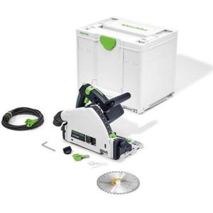 Festool TS 55 FEBQ-Plus Invalcirkelzaagmachine In Systainer - 1200W - 160mm