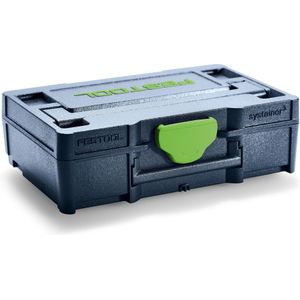Festool Accessoires MICRO-SYSTAINER T-LOC Systainer³ SYS3 XXS 33 BL (leeg) - 205399 - 205399