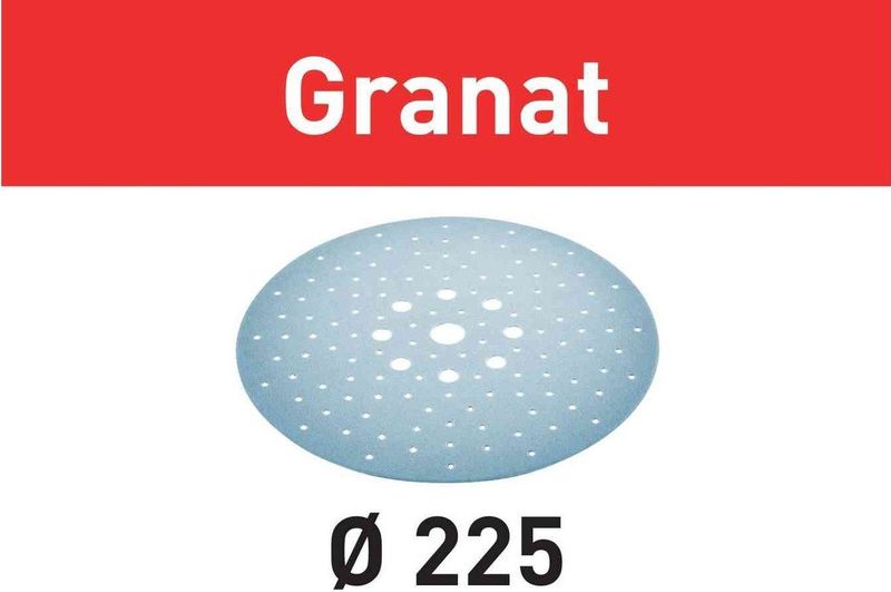 Festool - STF D225/128 P320 - Schuurschijf - Granat - VE=25