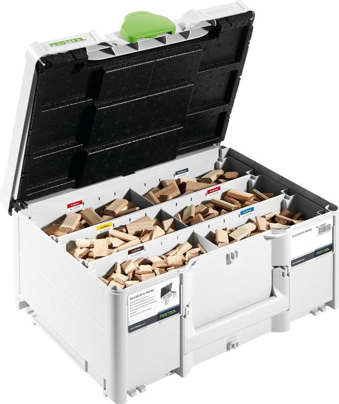 Festool - DOMINO-stenen Assortiment - Beuken - 4/5/6/8/10 mm - 576794