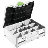Festool - Systainer³ - SORT-SYS3 M 137 - Lege Systainer - Flexibele Vakindeling