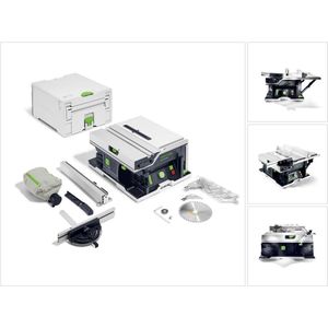 Festool CSC SYS 50 EBI-Basic 36V (2x18V) Accu Tafelcirkelzaag Body Incl. Accessoires - 168mm