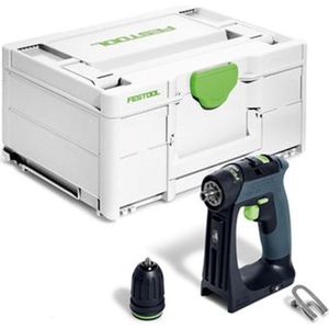 Festool CXS 18-Basic 18V Li-Ion Accu Schroefboormachine Body In Systainer - 40Nm