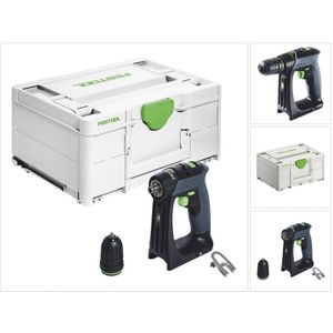 Festool CXS 18-Basic Accu Schroefboormachine 18V Basic Body in Systainer - 576882