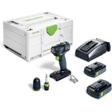 Festool TXS 18 C 3,0-Plus Accu Schroefboormachine 18V 3.0Ah In Systainer - 576895