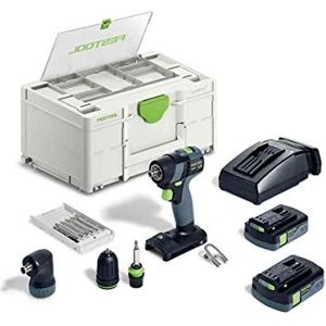 Festool Akku-Bohrschrauber TXS 18 C 3,0-Set / 2x 3,0 Akku + Ladegerät im Systainer - 576896