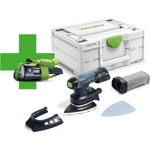 Festool DTSC 400-Basic-ERGO accu deltaschuurmachine + 1x accu 18V Li-ion