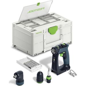 Festool CXS 18-Basic-Set Accu Schroefboormachine 18V Basic Body In Systainer - 577333