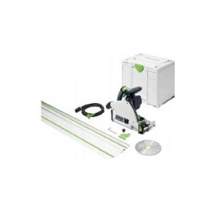 Festool TS 60 KEBQ-Plus-FS Invalzaag in Systainer met FS 1400/2 Geleiderail - 577417
