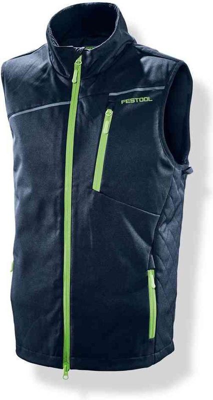 Festool - WE-FT1 - Bodywarmer - Zwart - Duurzaam - Comfortabel