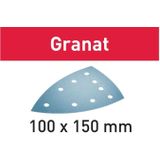 Festool Schuurpapier STF DELTA/9 100x150mm P80 Granat VE=10 - 577539