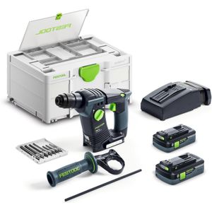 Festool BHC 18 HPC 4,0 I-Plus Accu Boorhamer SDS  1,8J 18V 4.0Ah in Systainer - 577602