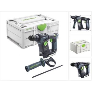 Bhc 18-Basic Akku Bohrhammer 18 v 1,8 j sds Plus Brushless ( 577600 ) + Systainer - ohne Akku, ohne Ladegerät ( Nachfolger von 576511 ) - Festool